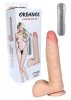 Naturalne dildo rotacyjne cyber skora 20 cm